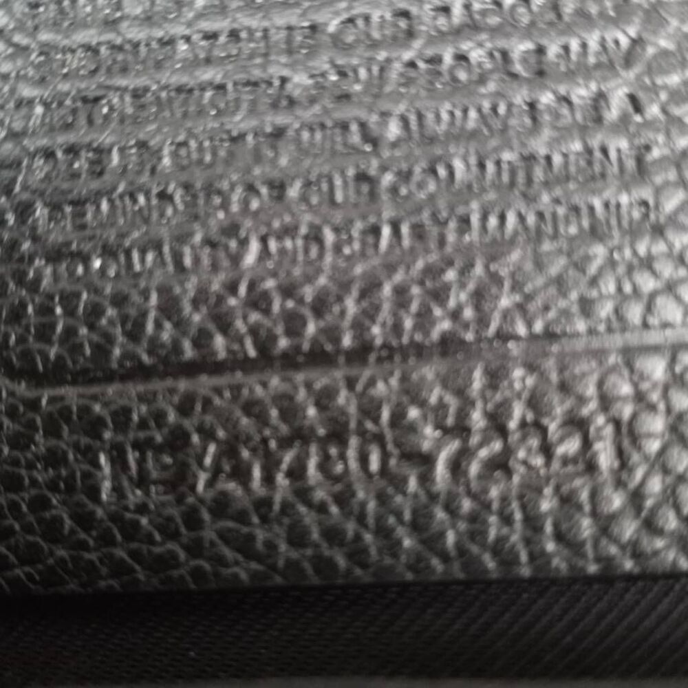 Coach Campus Pack In Pebble Leather Black EUC - Picture 9 of 12